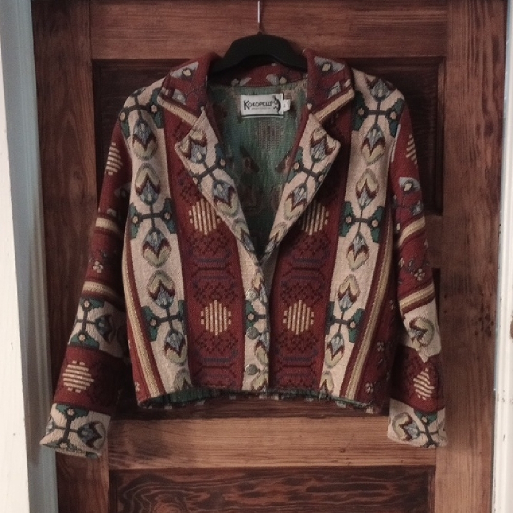 Women's Vintage Southwestern Tapestry Jacket